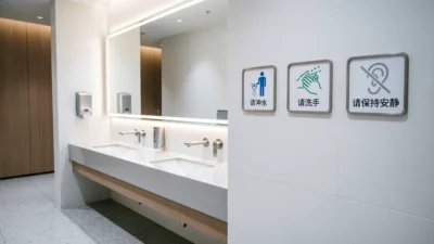 Signs for Bathroom Etiquette