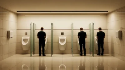 Urinal Test Etiquette