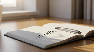 How To Spell Etiquette Correctly